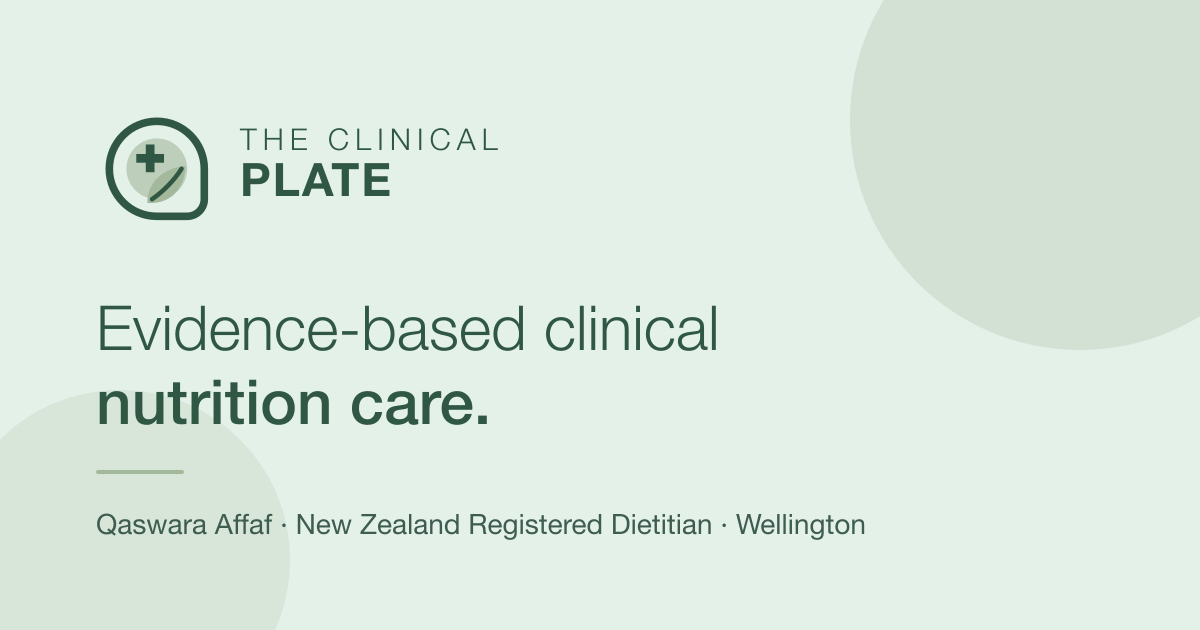 Qaswara Affaf, dietitian in Wellington